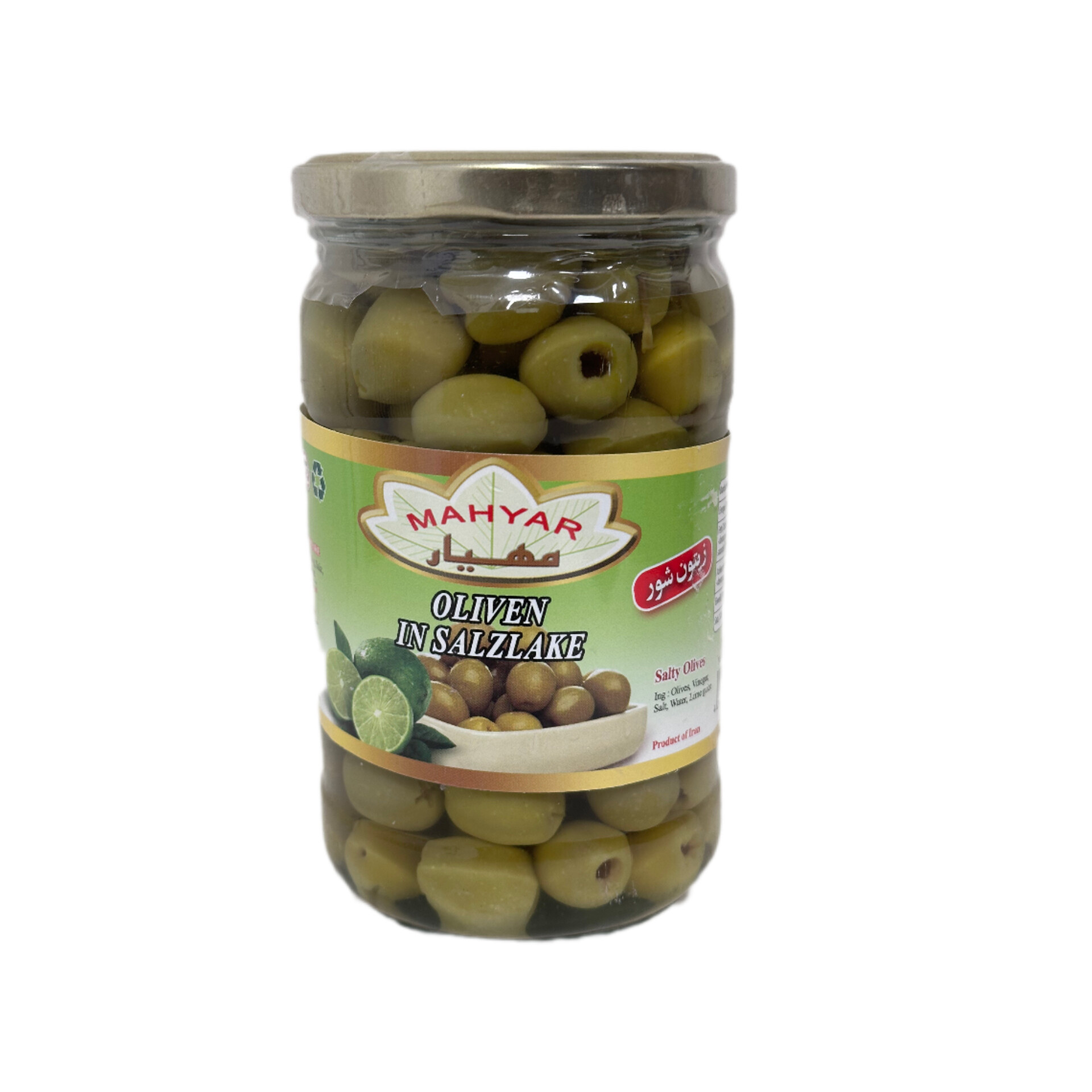 Entkernte Olive