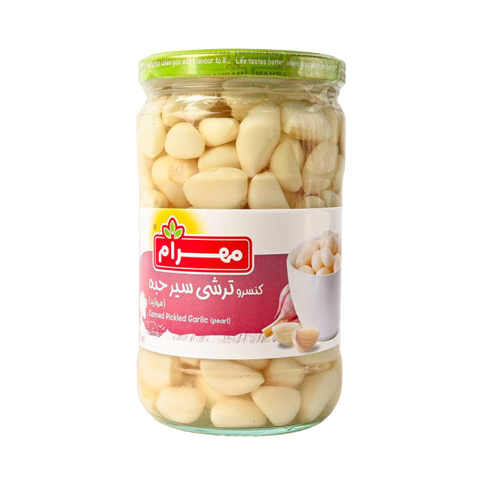Mahram Canned Pickled Garlic (Pearl) 700g