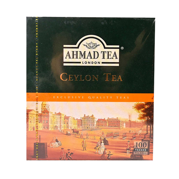 Ahmad Black Tea Ceylon Tea Bags - 100 Tea Bags - 200g