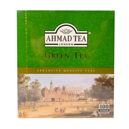 Ahmad Green Tea Bags - 100 Tea Bags - 200g