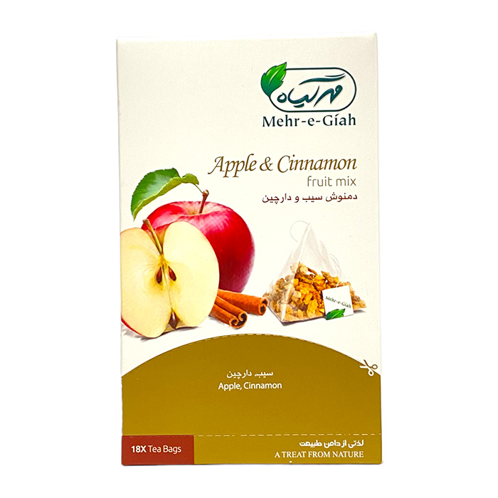 Mehr-e-Giah-Apple-&-Cinnamon-Fruit-Mix-63g - 18 Tea Bags
